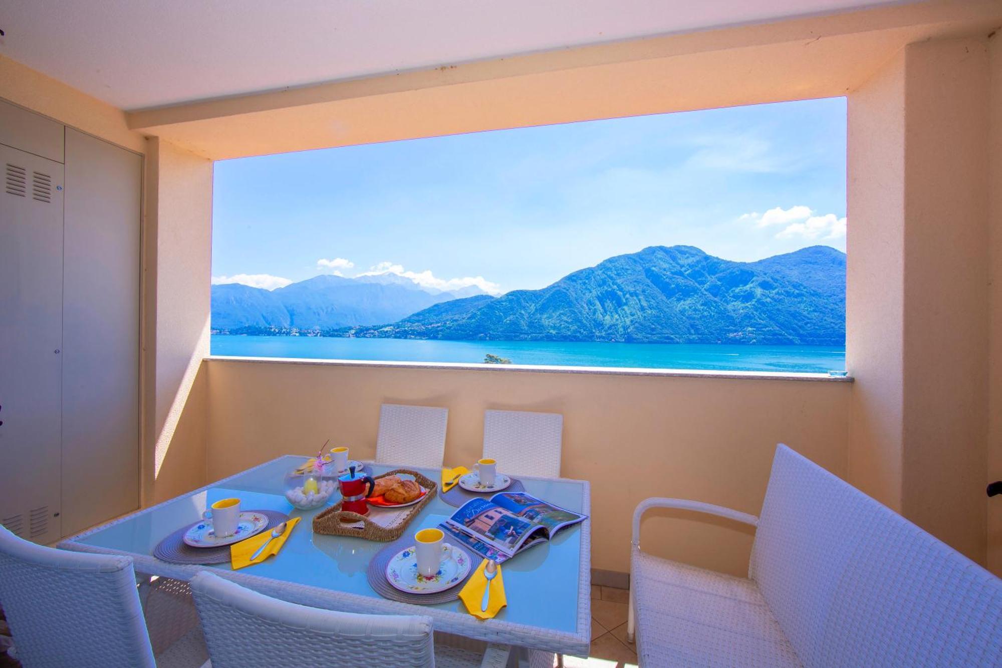 Ferienwohnung Como Lake Modern Apartament Ulivi Mezzegra Exterior foto