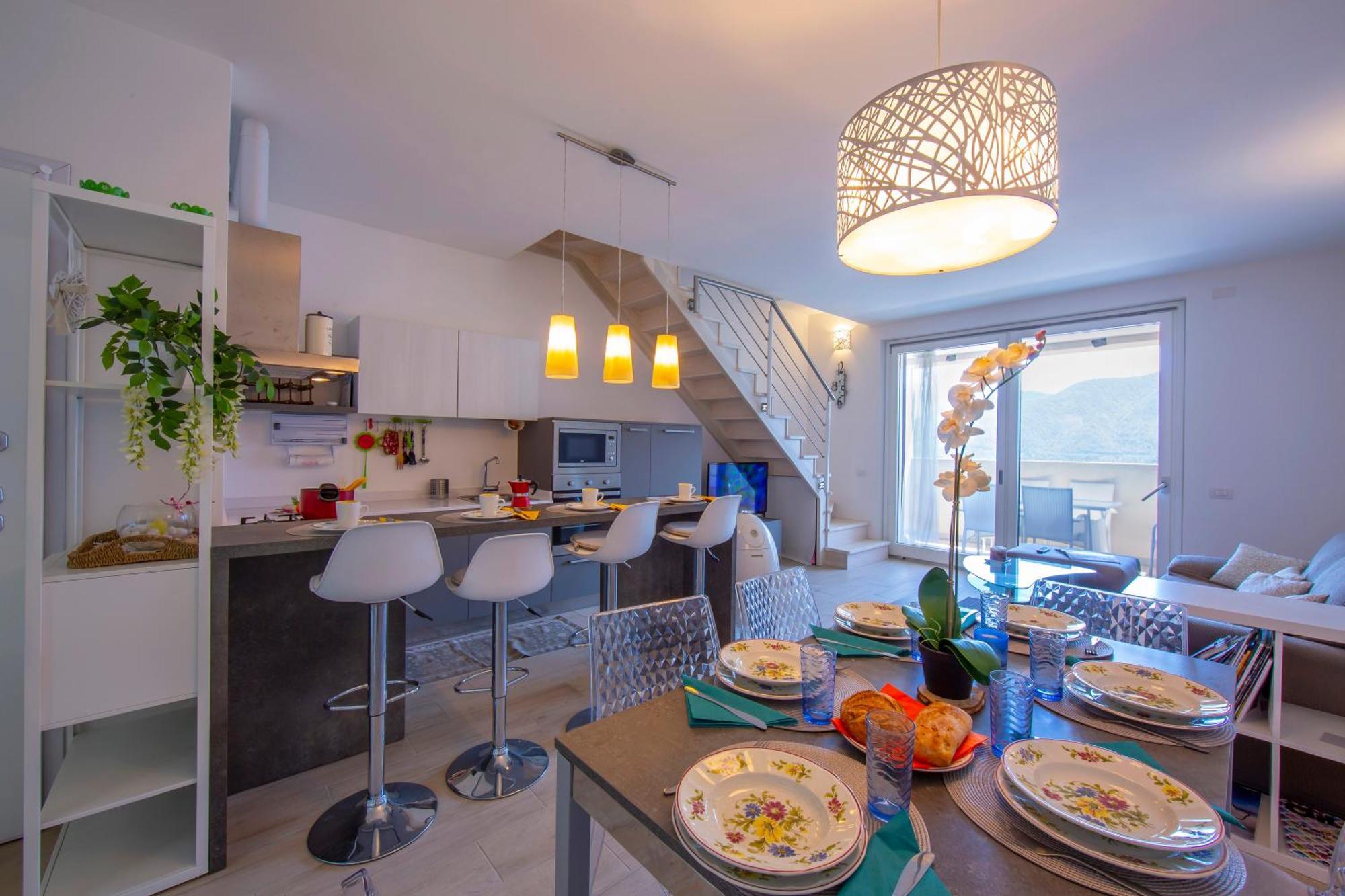Ferienwohnung Como Lake Modern Apartament Ulivi Mezzegra Exterior foto